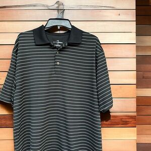 Grand Slam Men's Size Large Black/White Golf Polo Size Large #PGA #MensGolf.